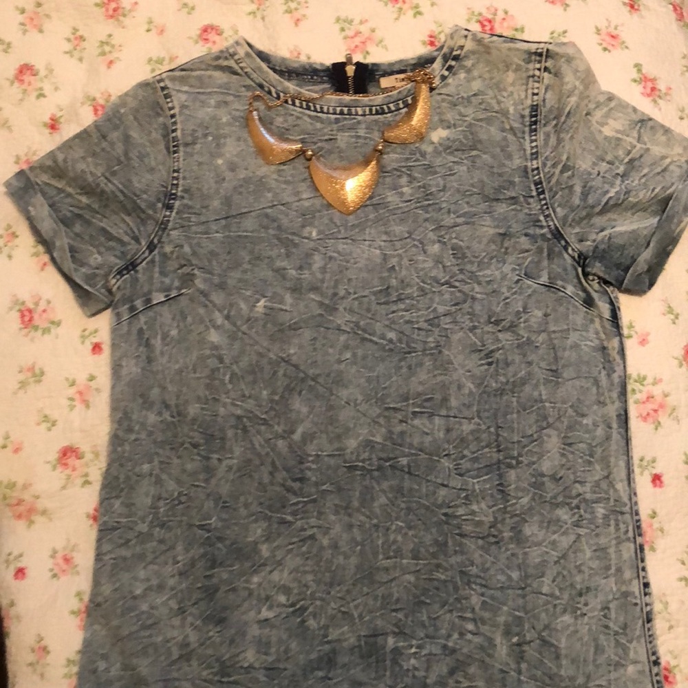 Denim dress